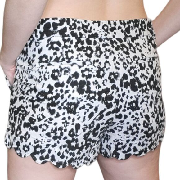 J. Crew Leopard Cheetah shorts size 14 - Picture 4 of 10